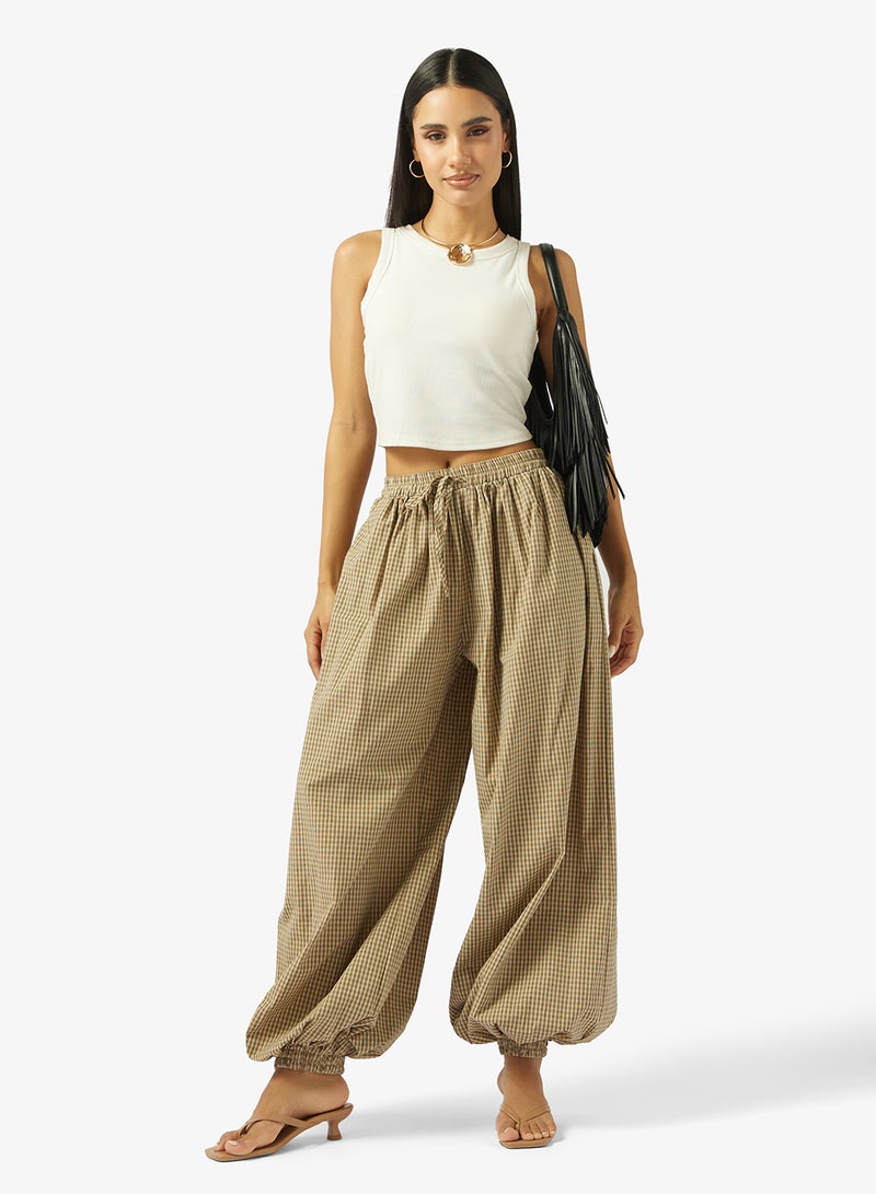Ginger Pleated Wide Leg Balloon Pants - Image 2
